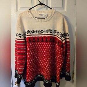 Russ Elegant Cream Knit Sweater
